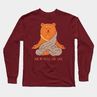 Buddha Bear Long Sleeve T-Shirt